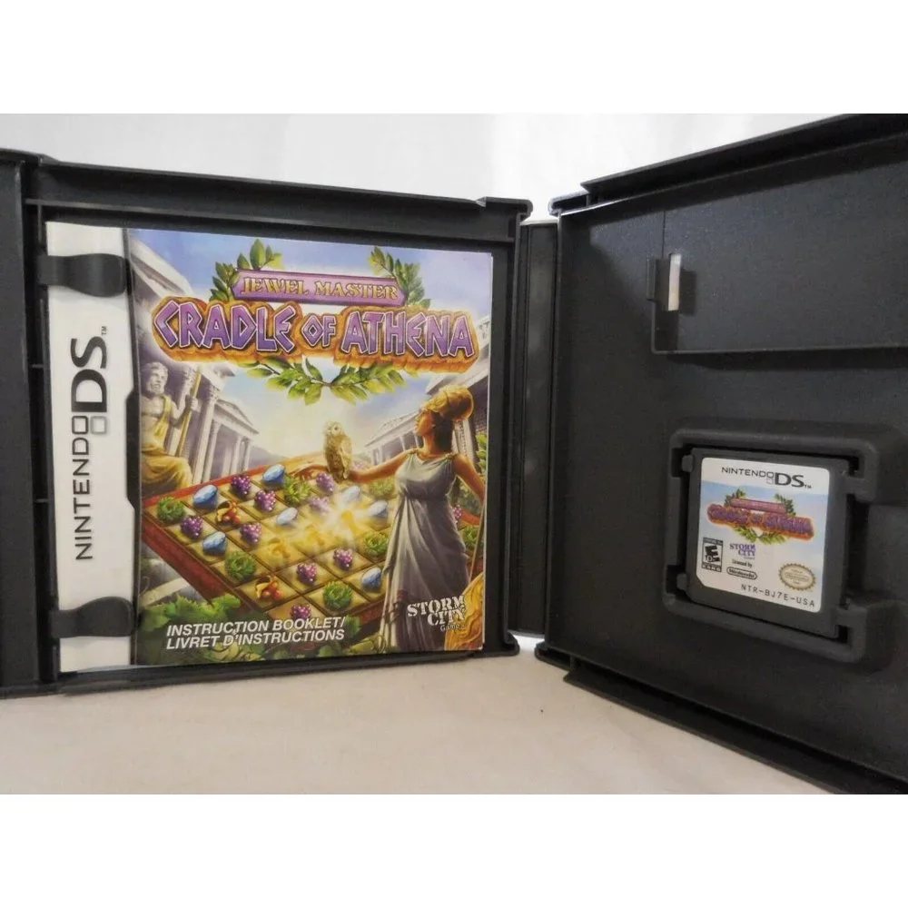 Nintendo DS Jewel Masters Cradle of Athena Complete with Manual Guitar Rock Tour